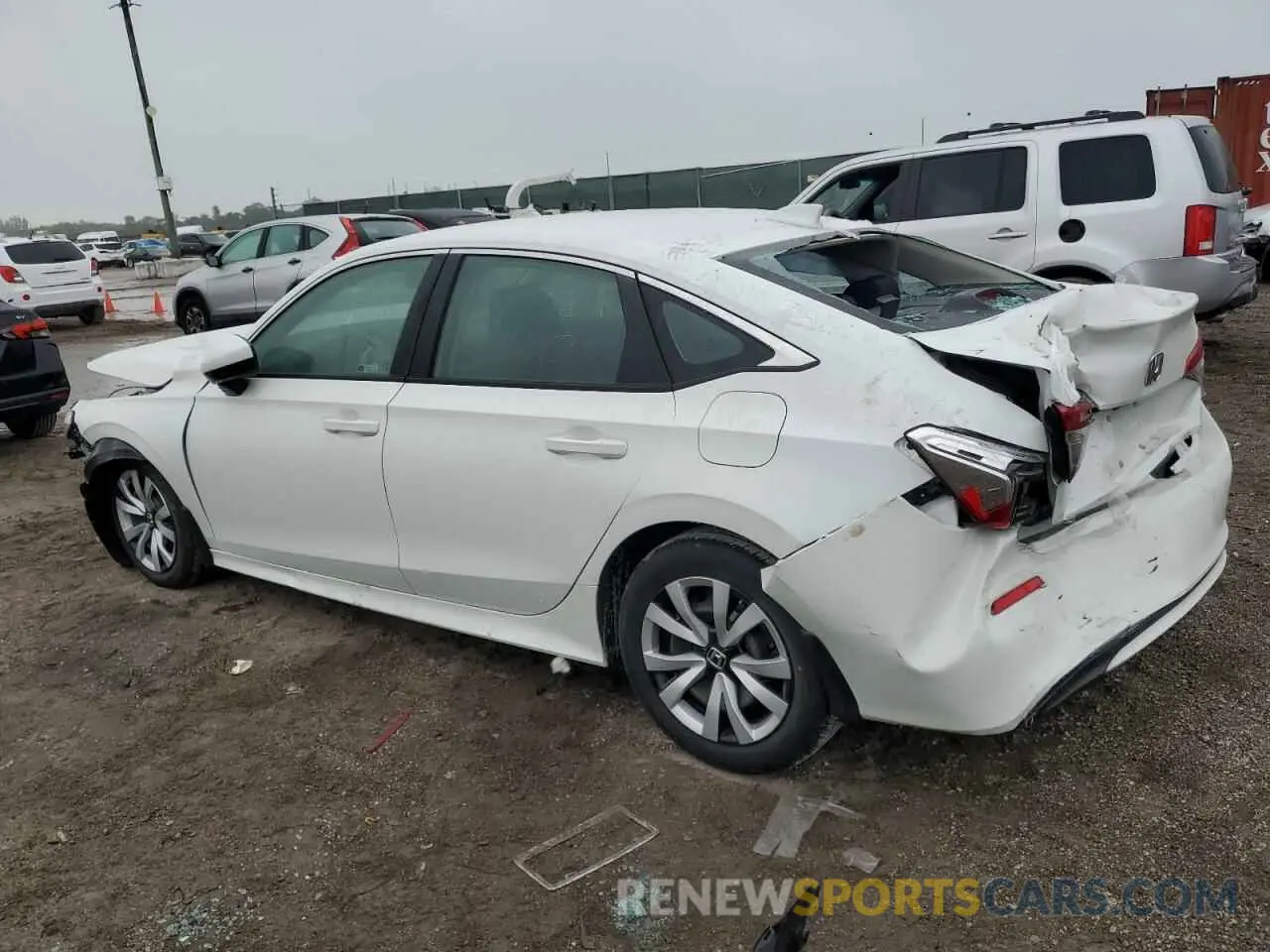 2 Photograph of a damaged car 2HGFE2F25PH542301 HONDA CIVIC 2023