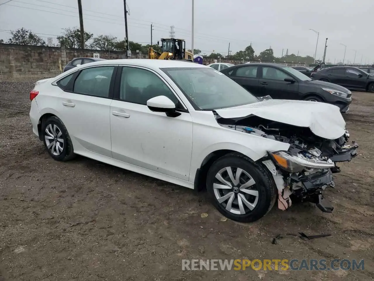 4 Photograph of a damaged car 2HGFE2F25PH542301 HONDA CIVIC 2023