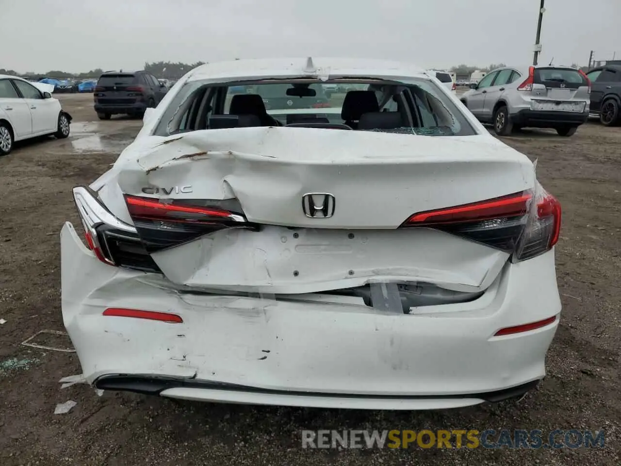 6 Photograph of a damaged car 2HGFE2F25PH542301 HONDA CIVIC 2023