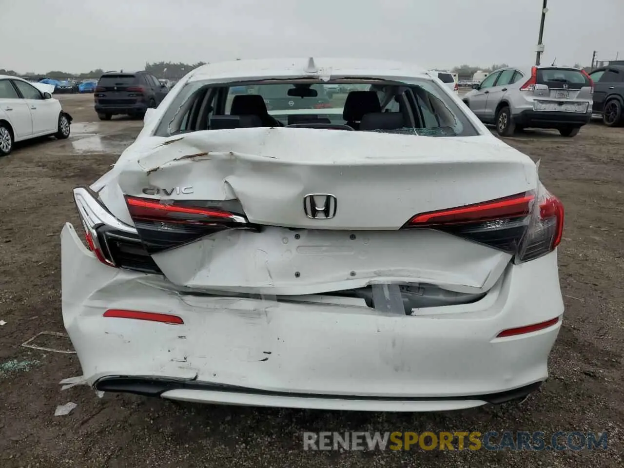 7 Photograph of a damaged car 2HGFE2F25PH542301 HONDA CIVIC 2023