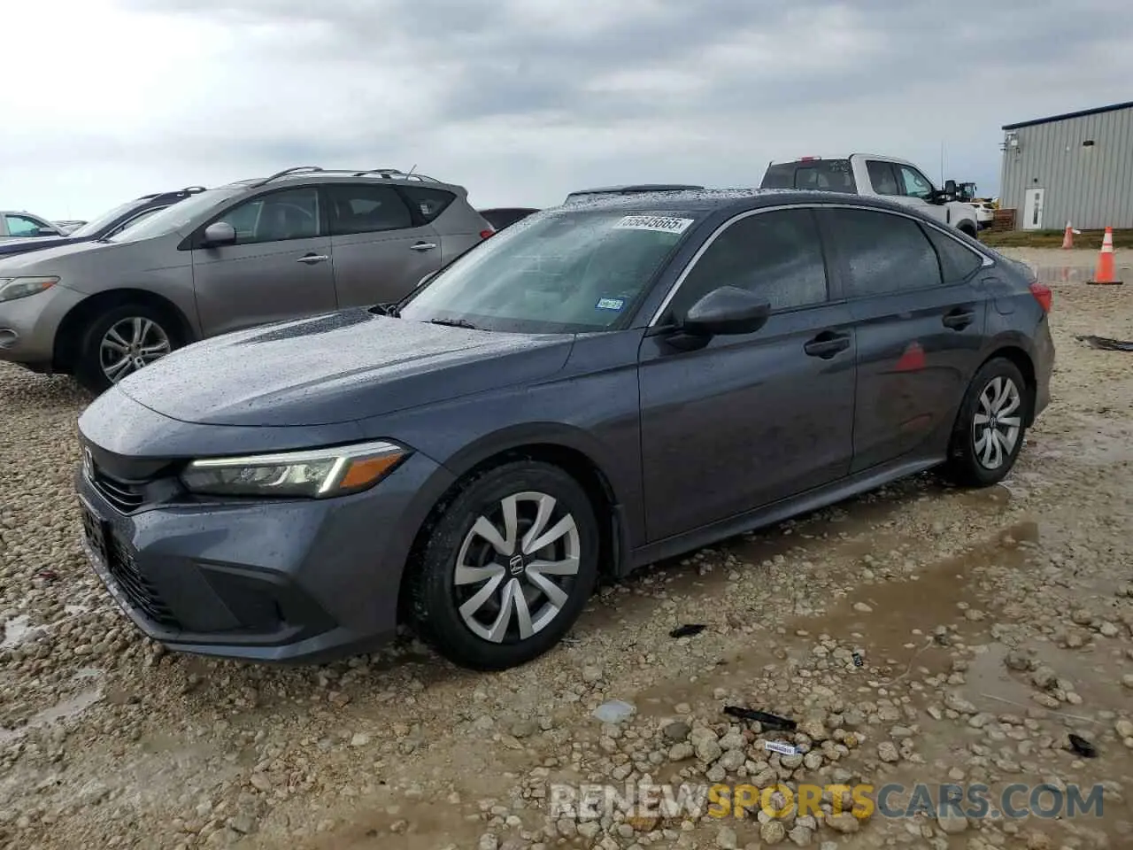 1 Photograph of a damaged car 2HGFE2F25PH562631 HONDA CIVIC 2023