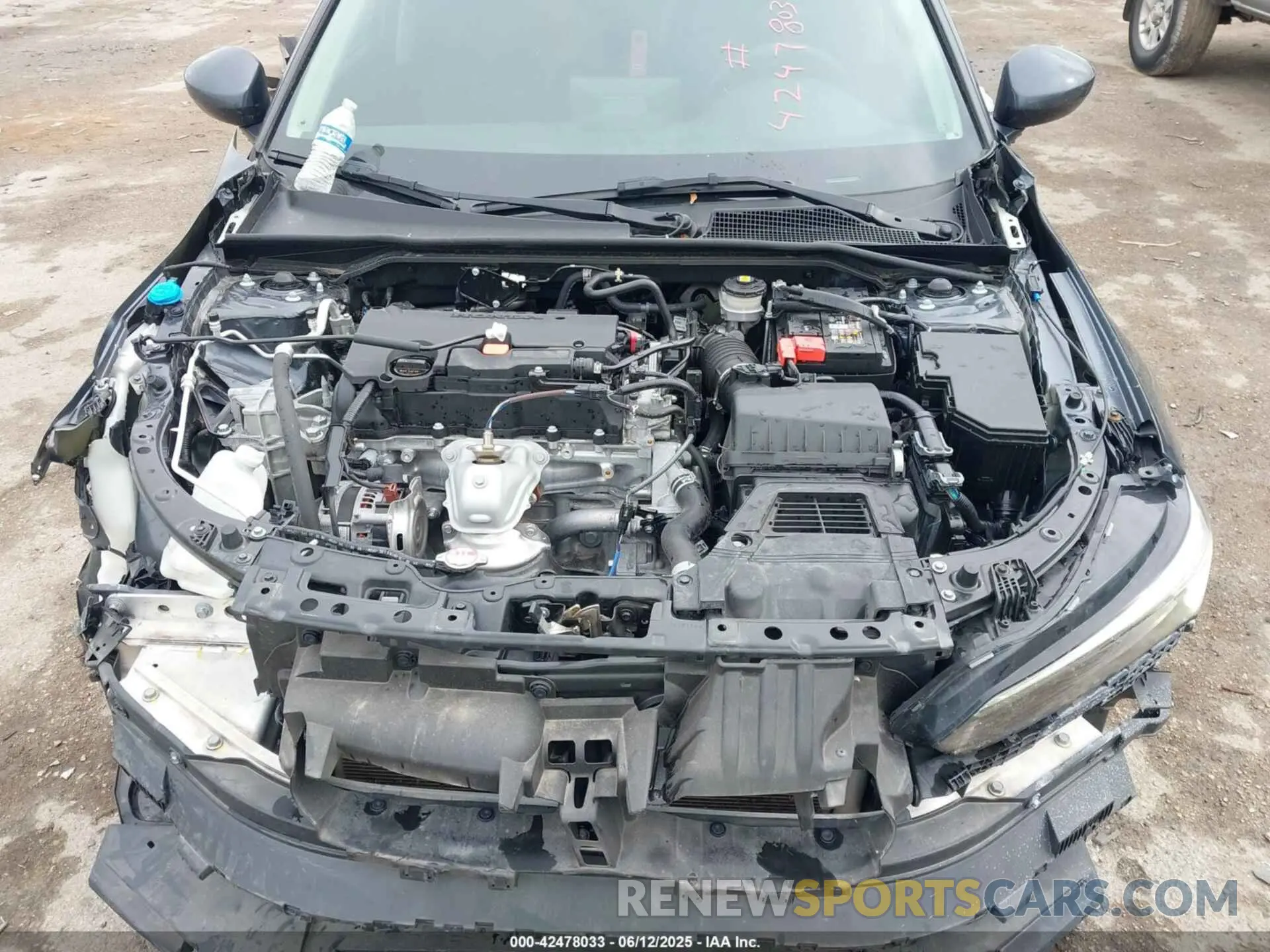10 Photograph of a damaged car 2HGFE2F27PH535124 HONDA CIVIC 2023