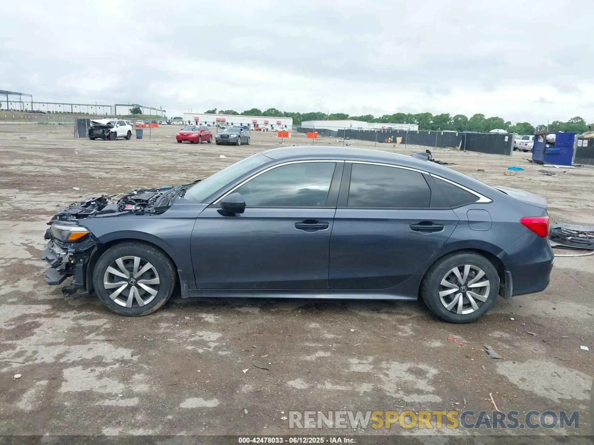 14 Photograph of a damaged car 2HGFE2F27PH535124 HONDA CIVIC 2023