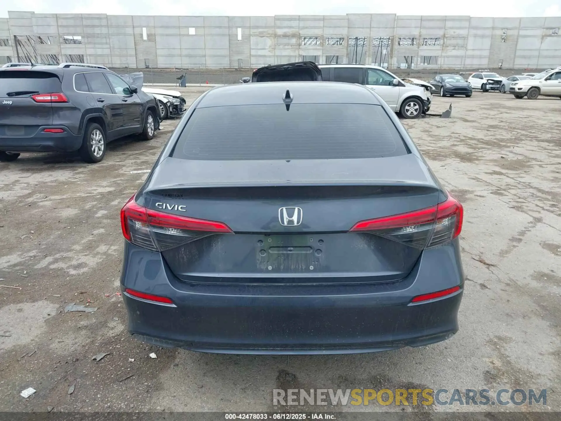 16 Photograph of a damaged car 2HGFE2F27PH535124 HONDA CIVIC 2023