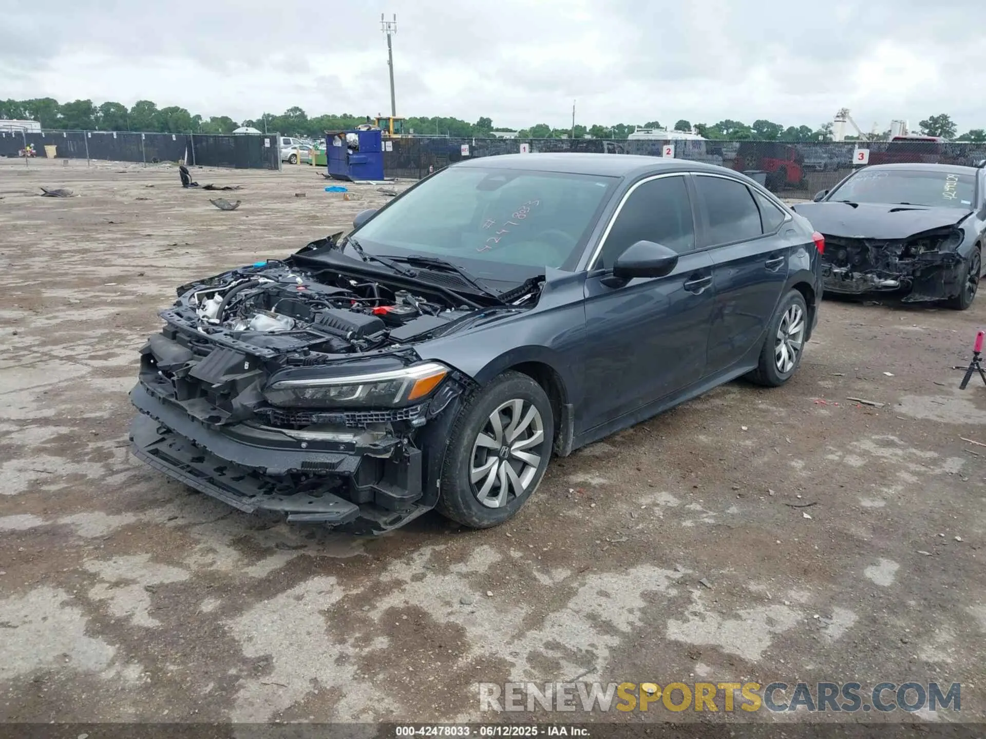 2 Photograph of a damaged car 2HGFE2F27PH535124 HONDA CIVIC 2023