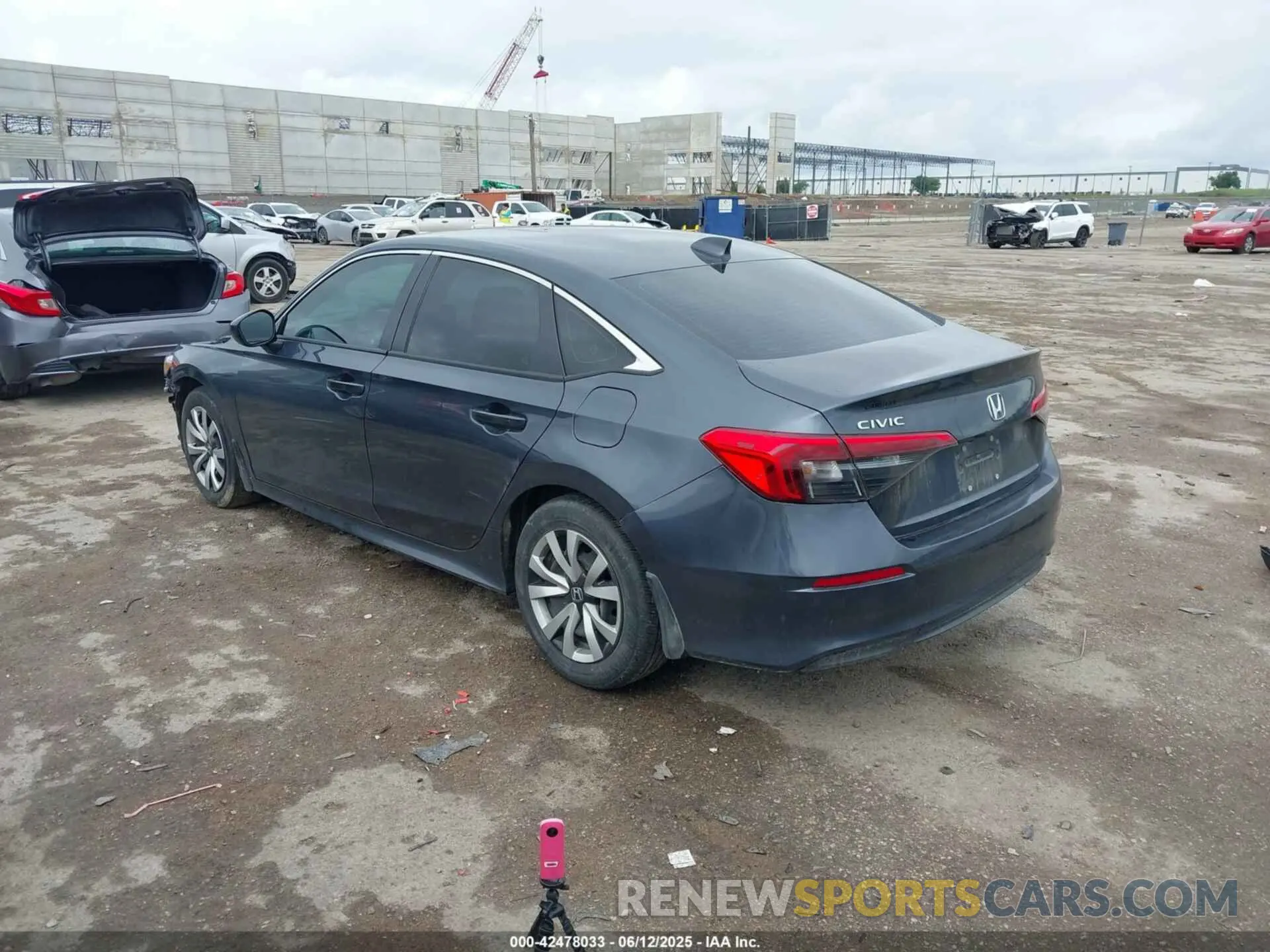 3 Photograph of a damaged car 2HGFE2F27PH535124 HONDA CIVIC 2023