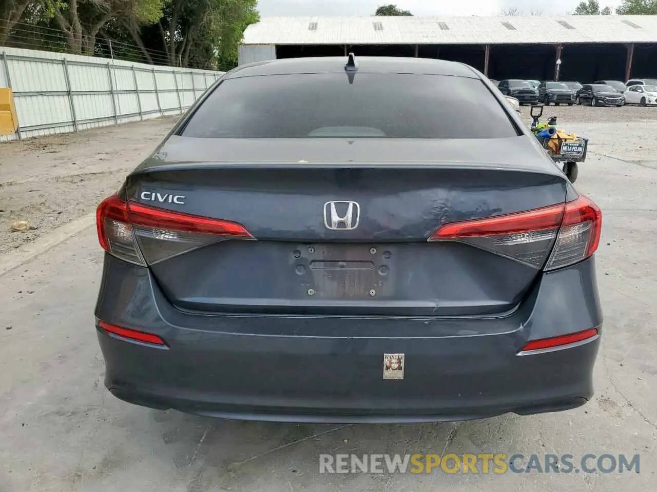 6 Photograph of a damaged car 2HGFE2F27PH539285 HONDA CIVIC 2023