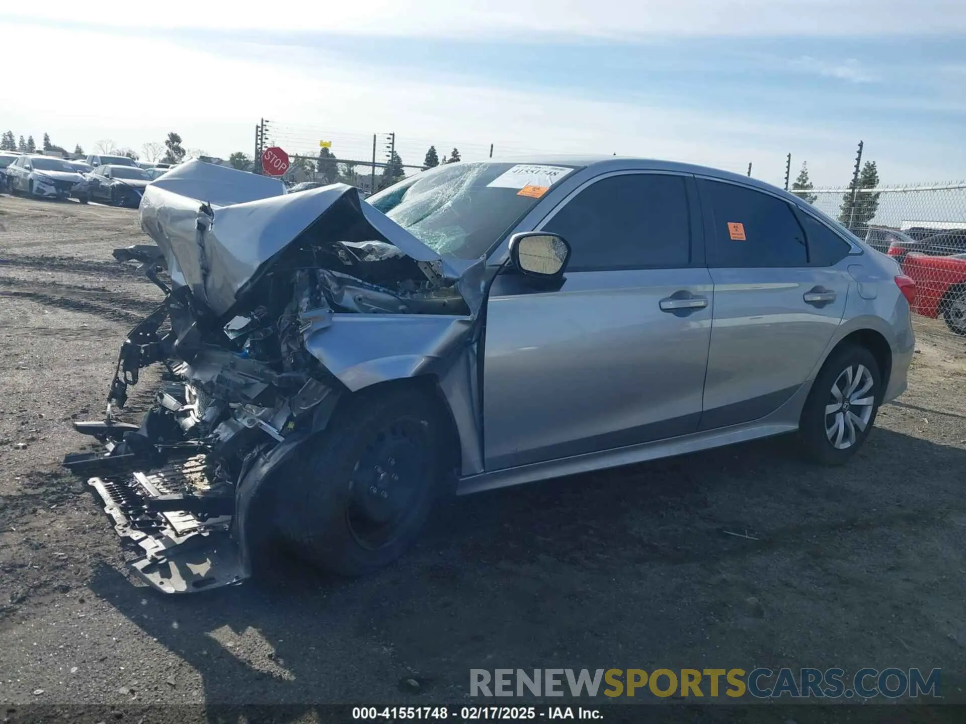 13 Photograph of a damaged car 2HGFE2F27PH560640 HONDA CIVIC 2023