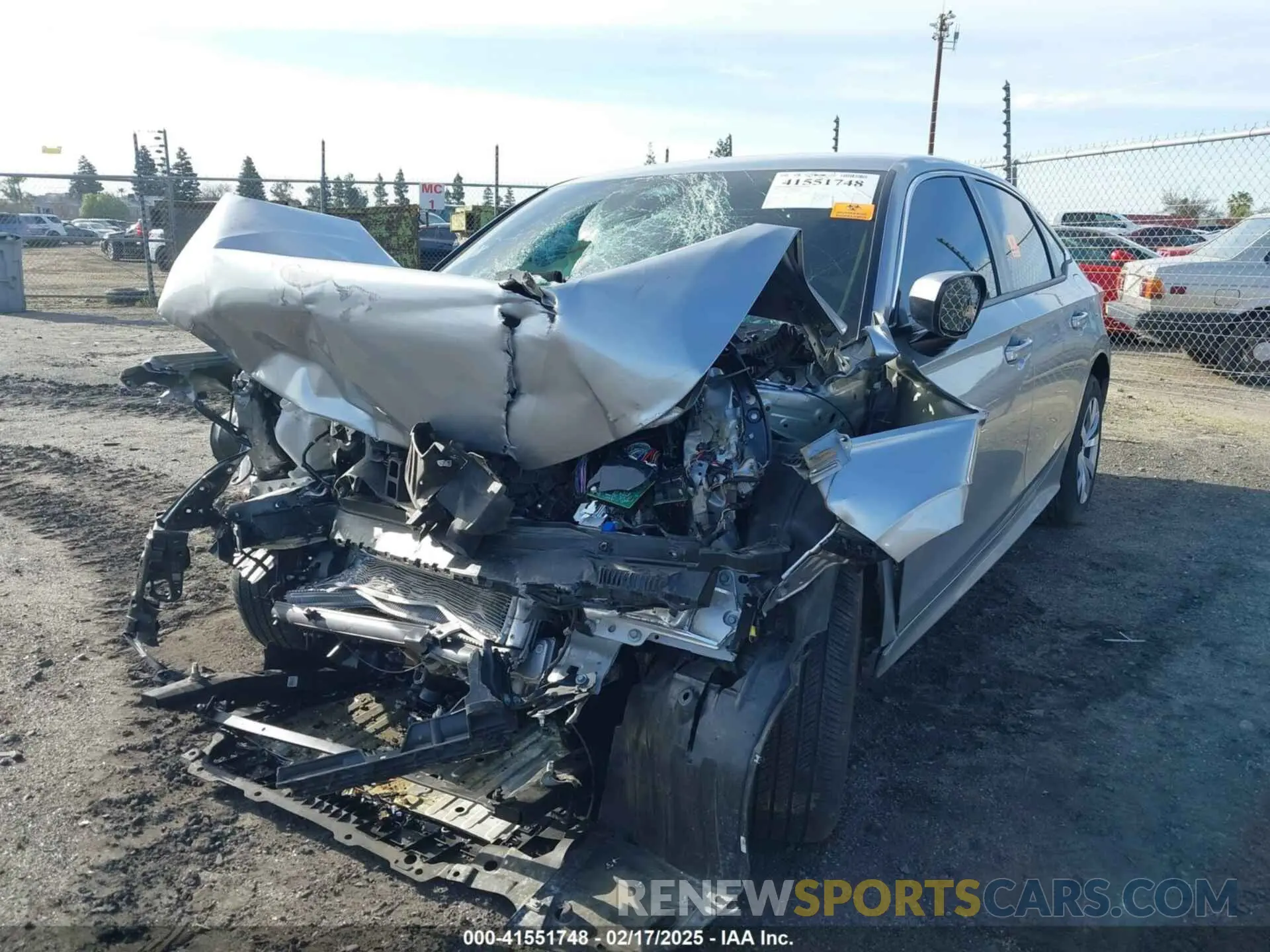 2 Photograph of a damaged car 2HGFE2F27PH560640 HONDA CIVIC 2023