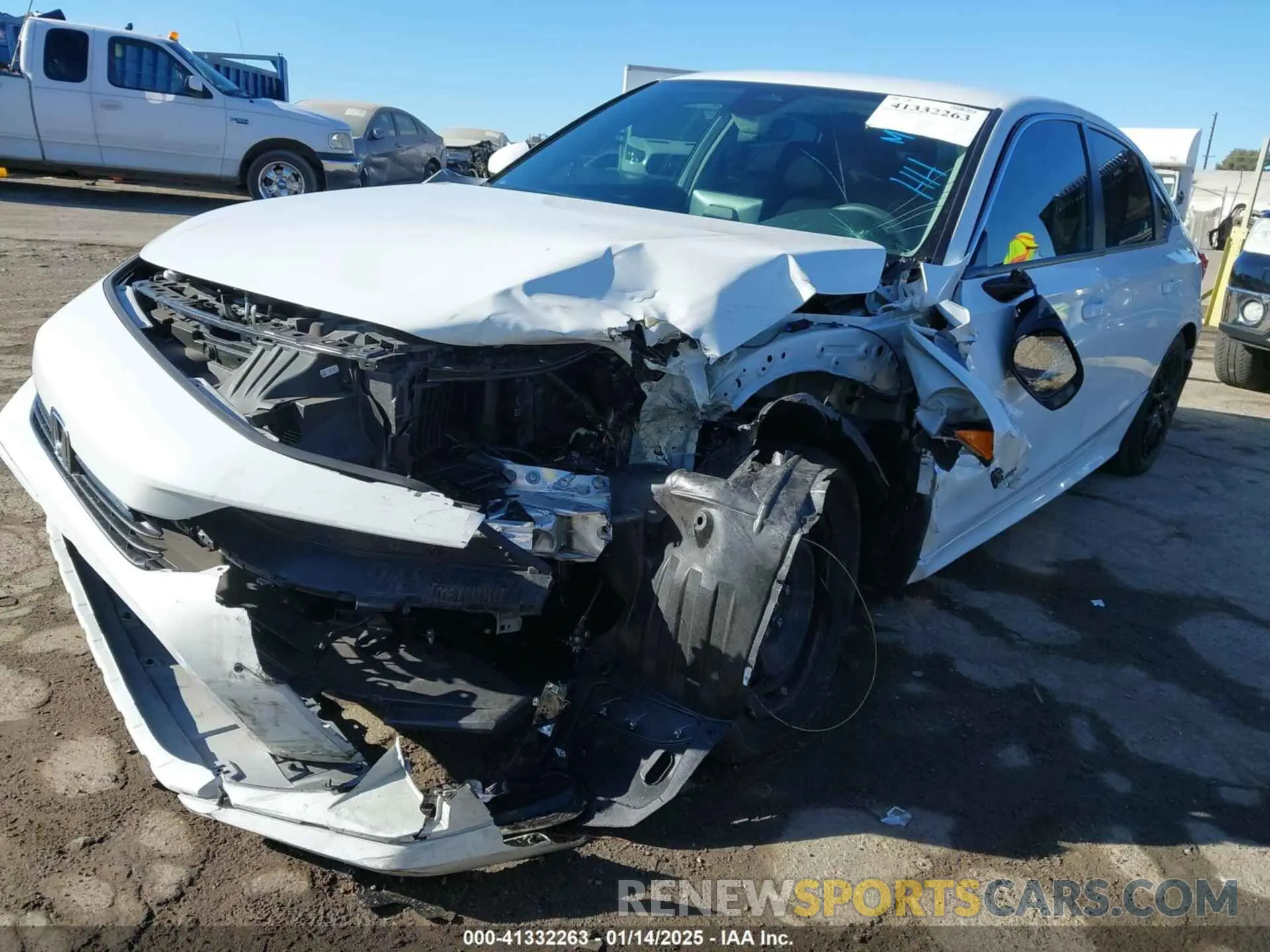 2 Photograph of a damaged car 2HGFE2F27PH561321 HONDA CIVIC 2023