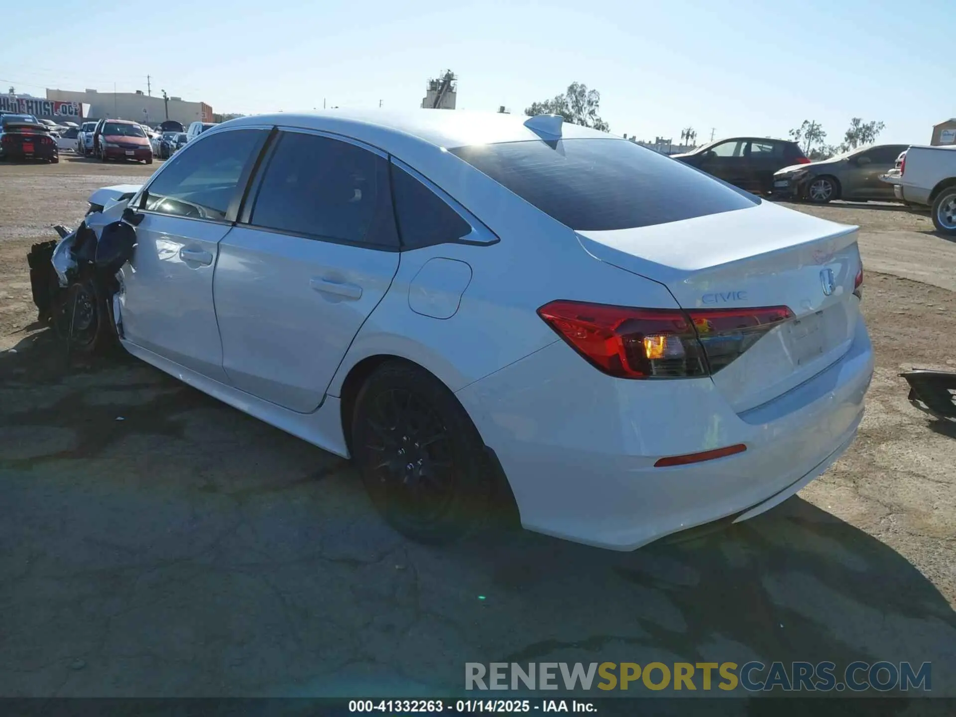 3 Photograph of a damaged car 2HGFE2F27PH561321 HONDA CIVIC 2023