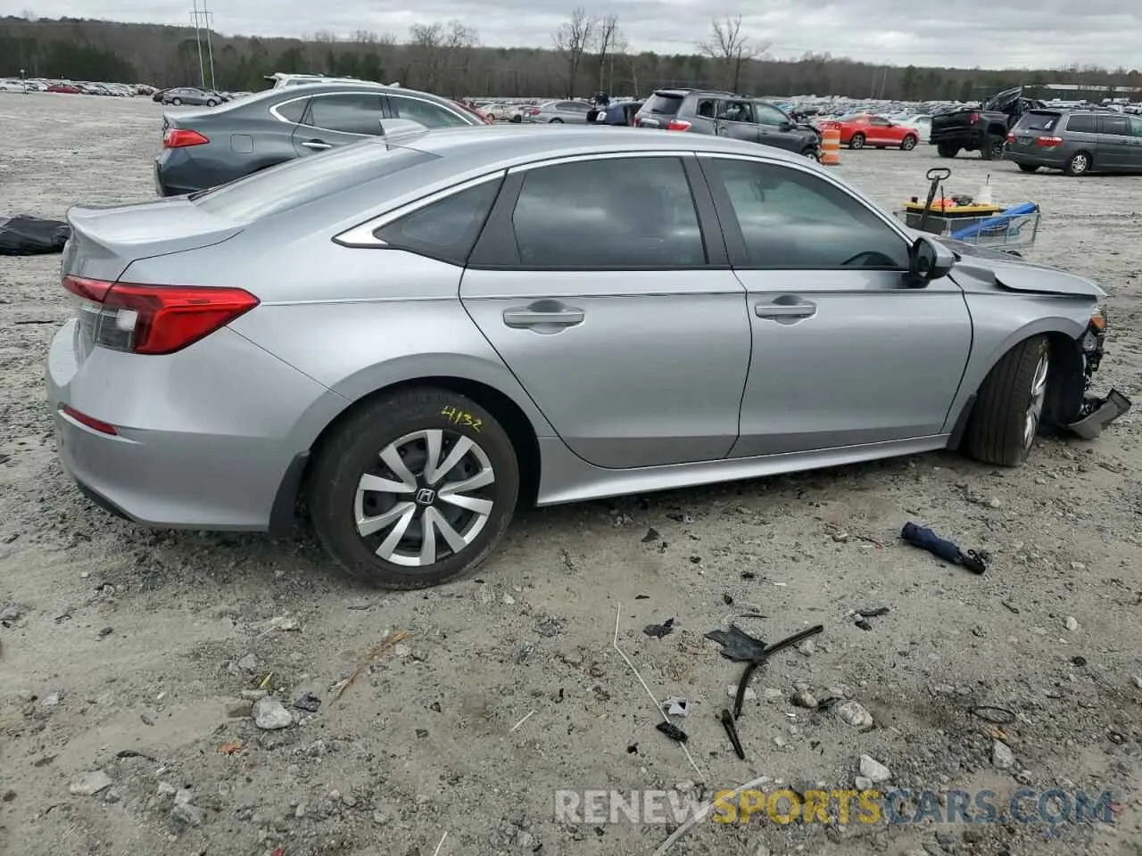 3 Photograph of a damaged car 2HGFE2F27PH563019 HONDA CIVIC 2023
