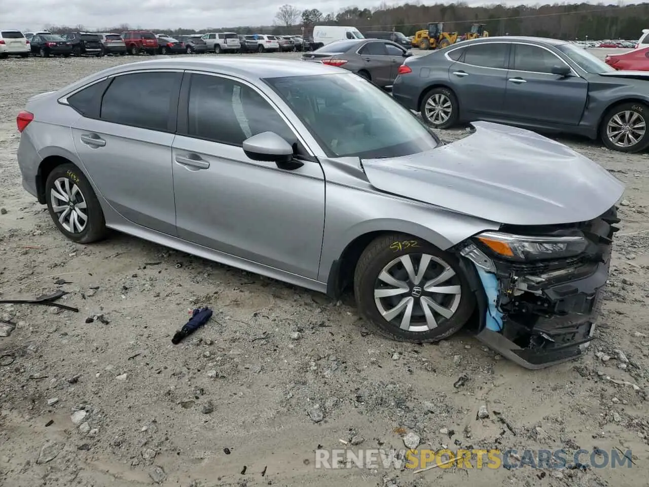 4 Photograph of a damaged car 2HGFE2F27PH563019 HONDA CIVIC 2023