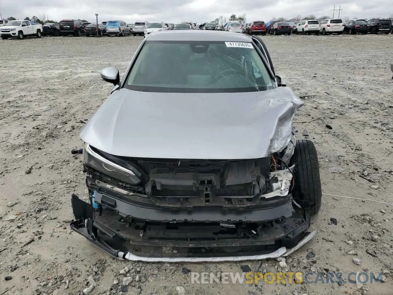 5 Photograph of a damaged car 2HGFE2F27PH563019 HONDA CIVIC 2023