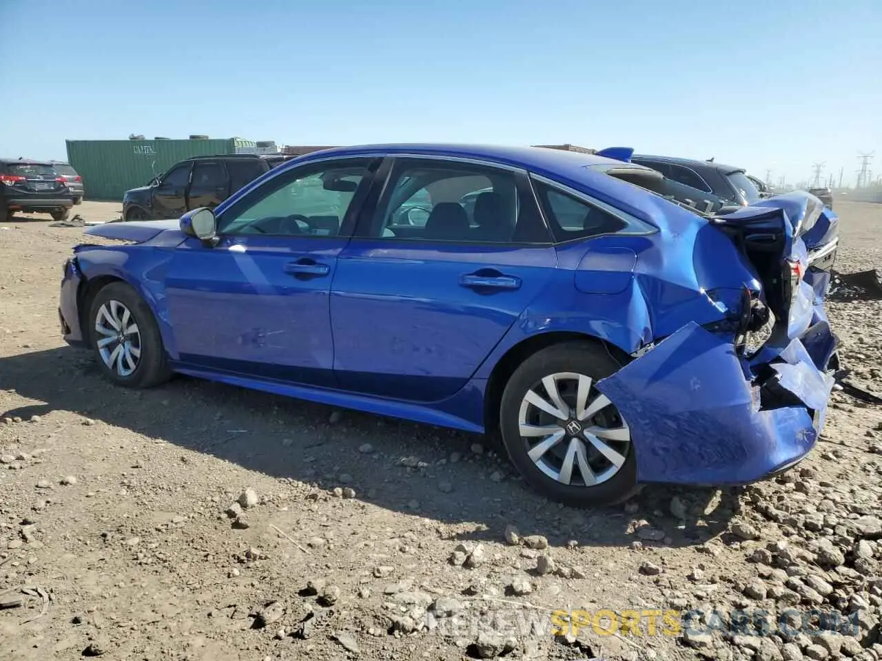 2 Photograph of a damaged car 2HGFE2F27PH565689 HONDA CIVIC 2023