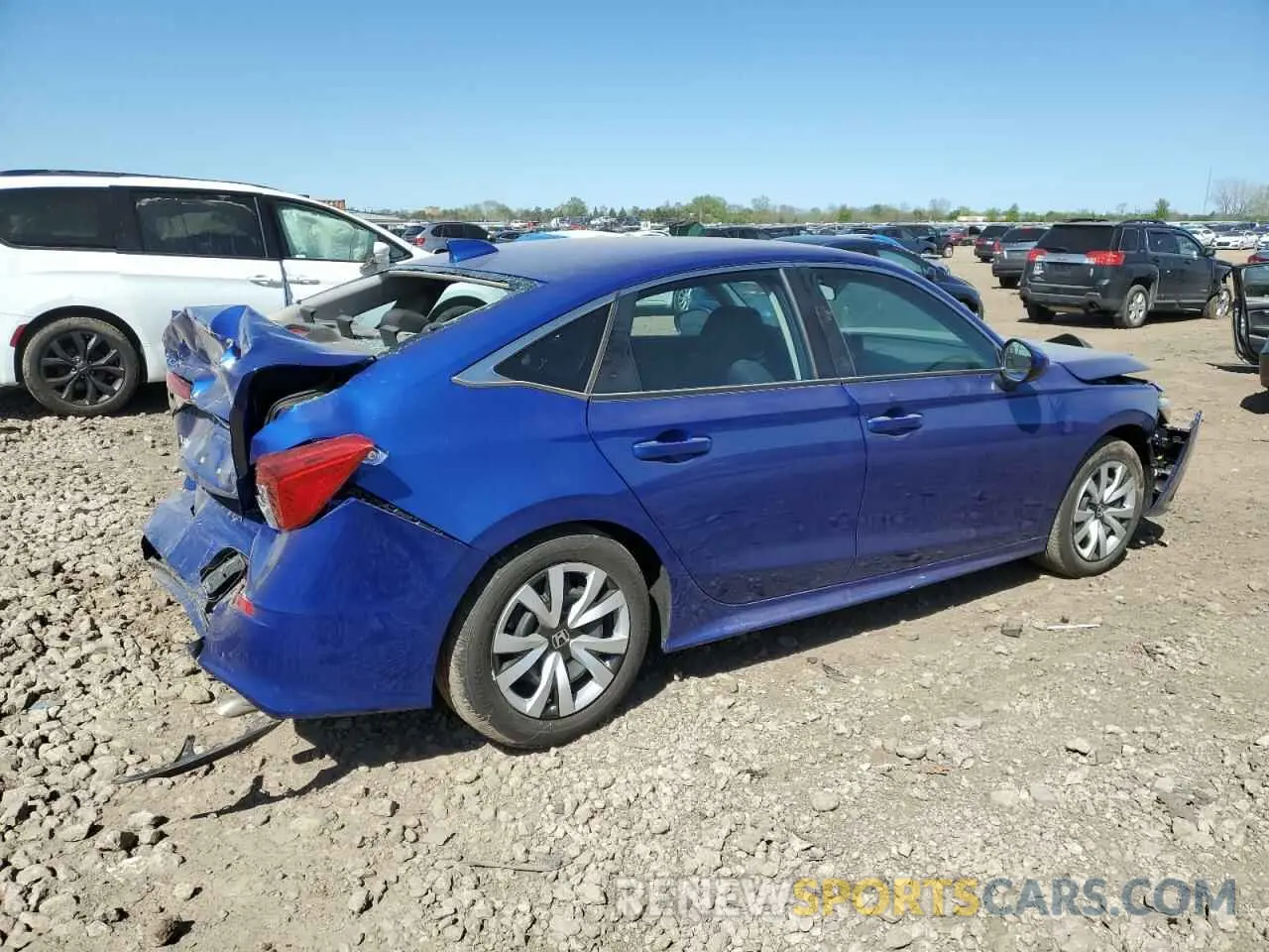 3 Photograph of a damaged car 2HGFE2F27PH565689 HONDA CIVIC 2023