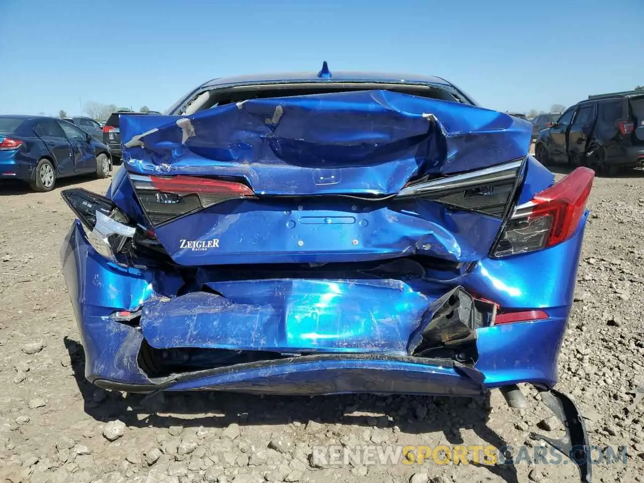 6 Photograph of a damaged car 2HGFE2F27PH565689 HONDA CIVIC 2023
