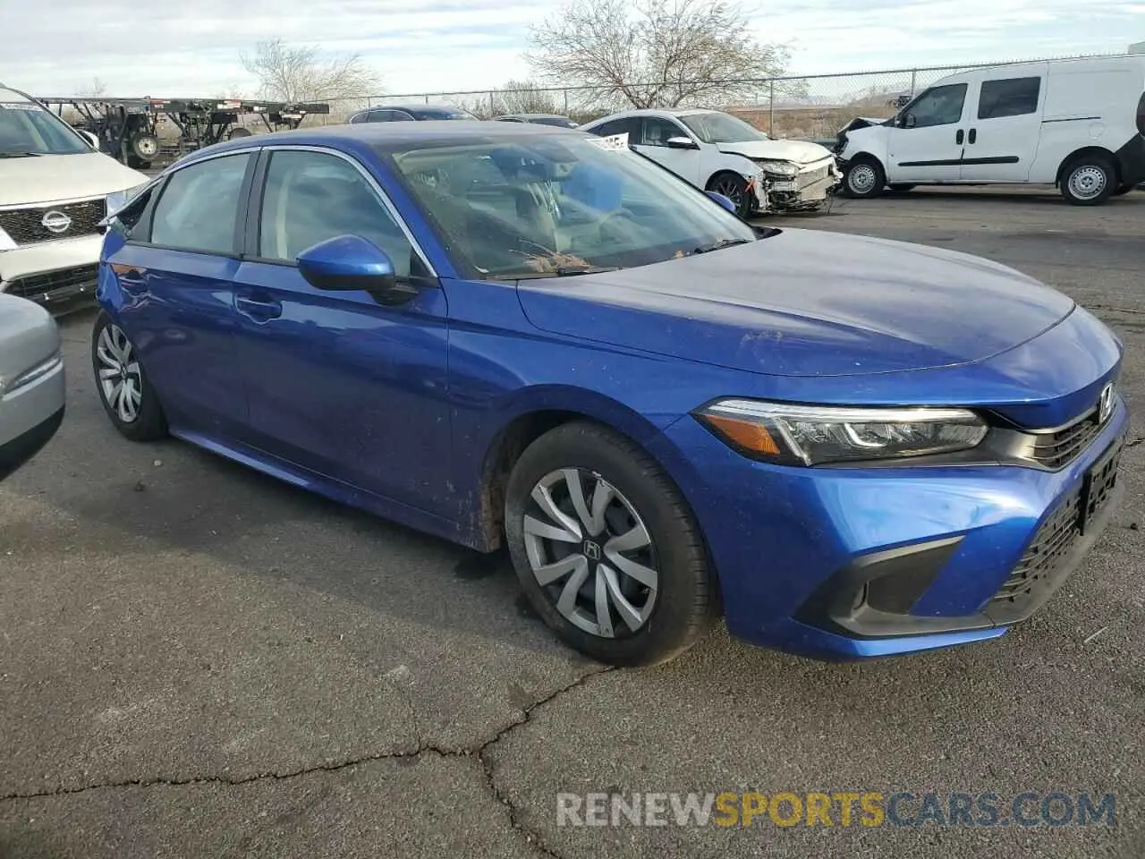 4 Photograph of a damaged car 2HGFE2F27PH565711 HONDA CIVIC 2023