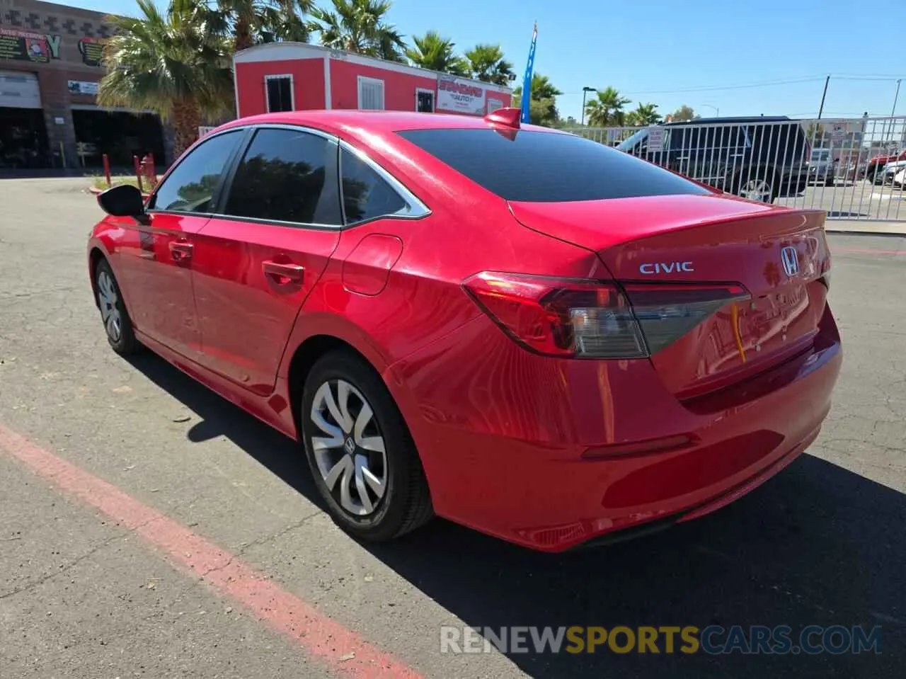 3 Photograph of a damaged car 2HGFE2F27PH568348 HONDA CIVIC 2023
