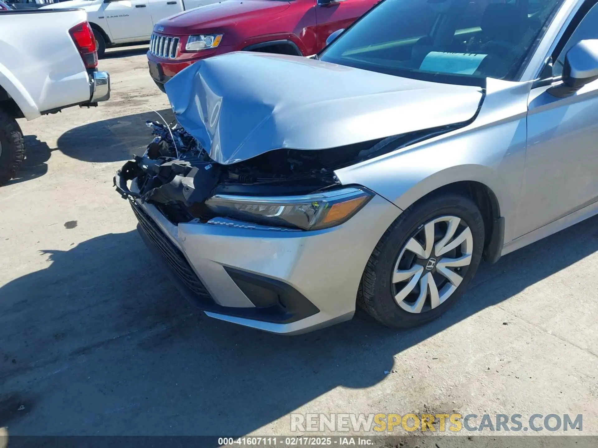 17 Photograph of a damaged car 2HGFE2F27PH569614 HONDA CIVIC 2023