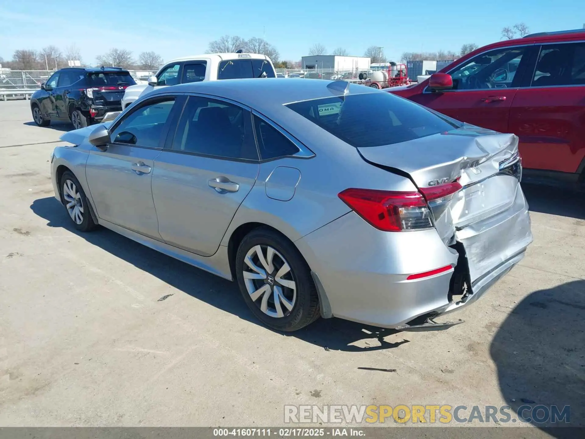 3 Photograph of a damaged car 2HGFE2F27PH569614 HONDA CIVIC 2023
