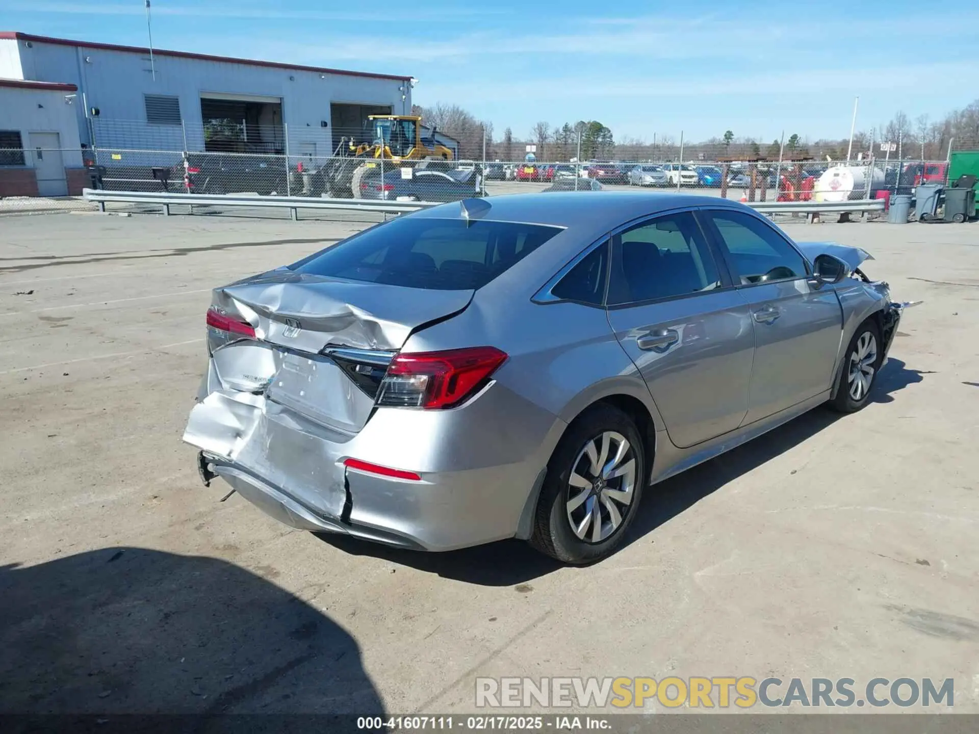 4 Photograph of a damaged car 2HGFE2F27PH569614 HONDA CIVIC 2023