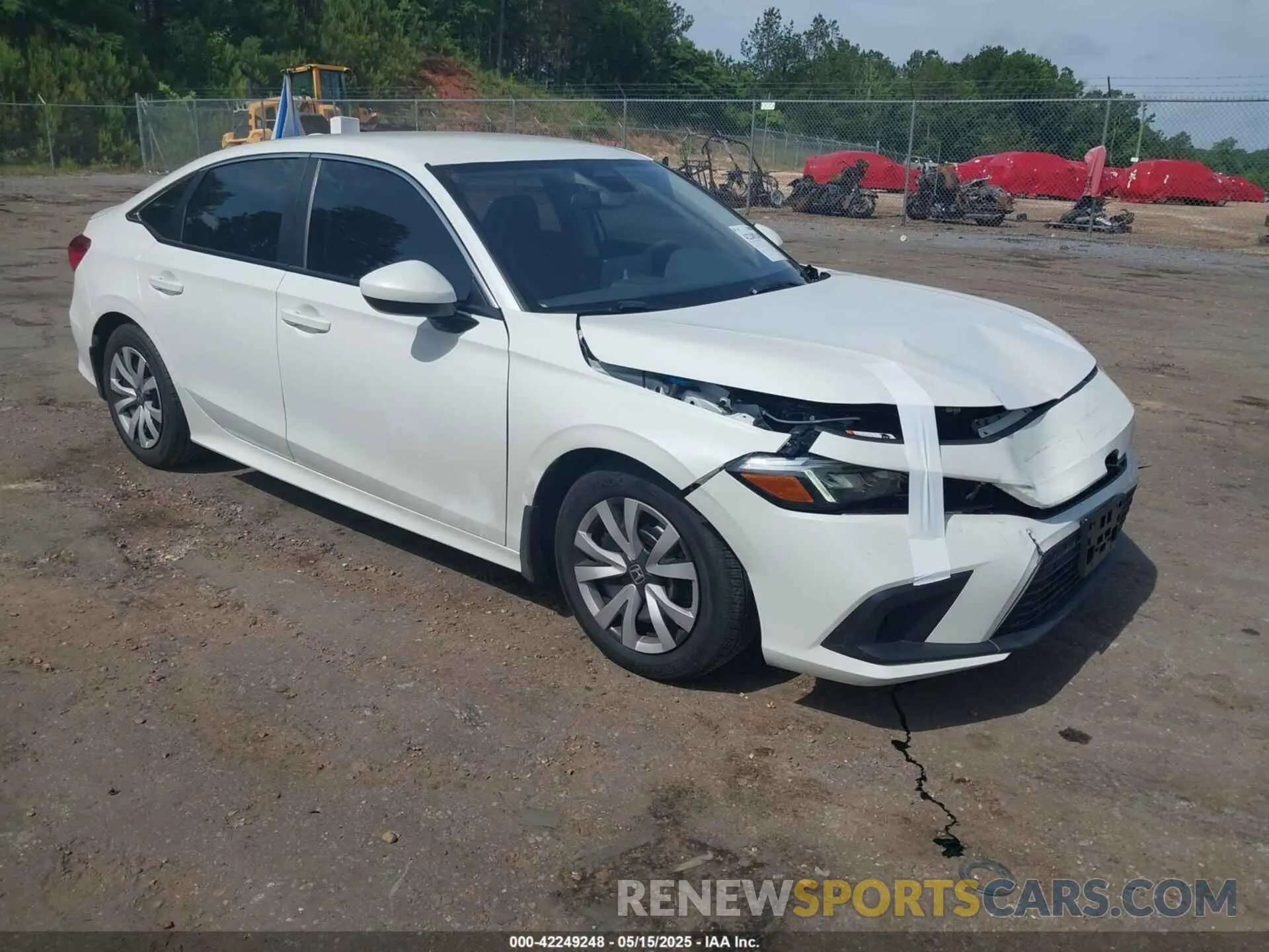 1 Photograph of a damaged car 2HGFE2F28PH539473 HONDA CIVIC 2023
