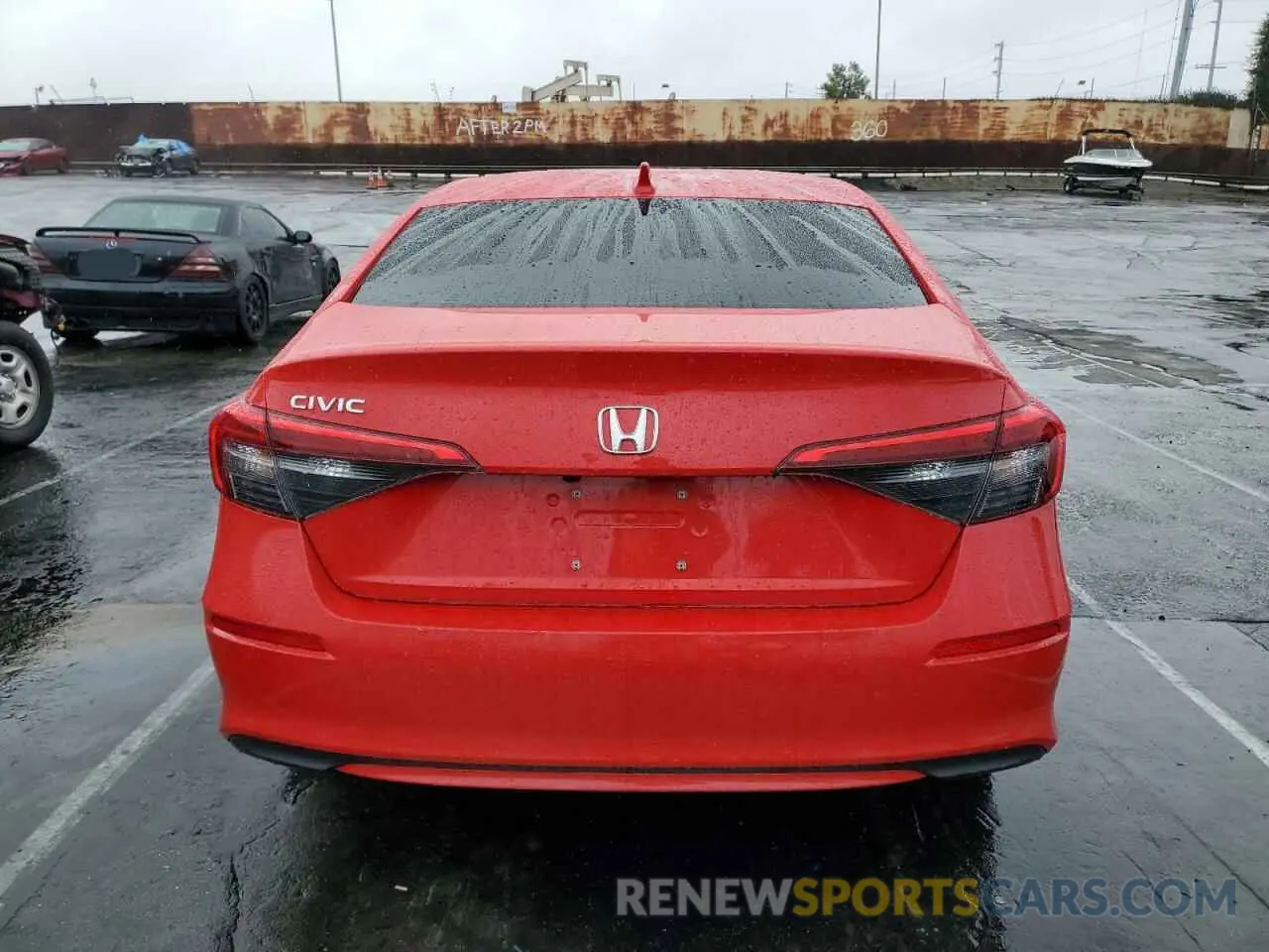 6 Photograph of a damaged car 2HGFE2F29PH537702 HONDA CIVIC 2023