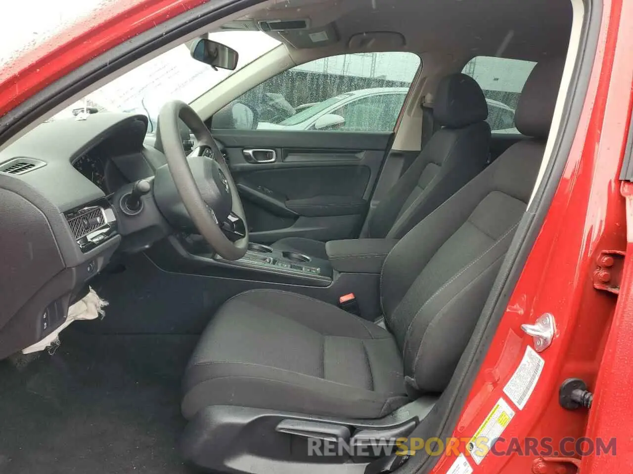 7 Photograph of a damaged car 2HGFE2F29PH537702 HONDA CIVIC 2023