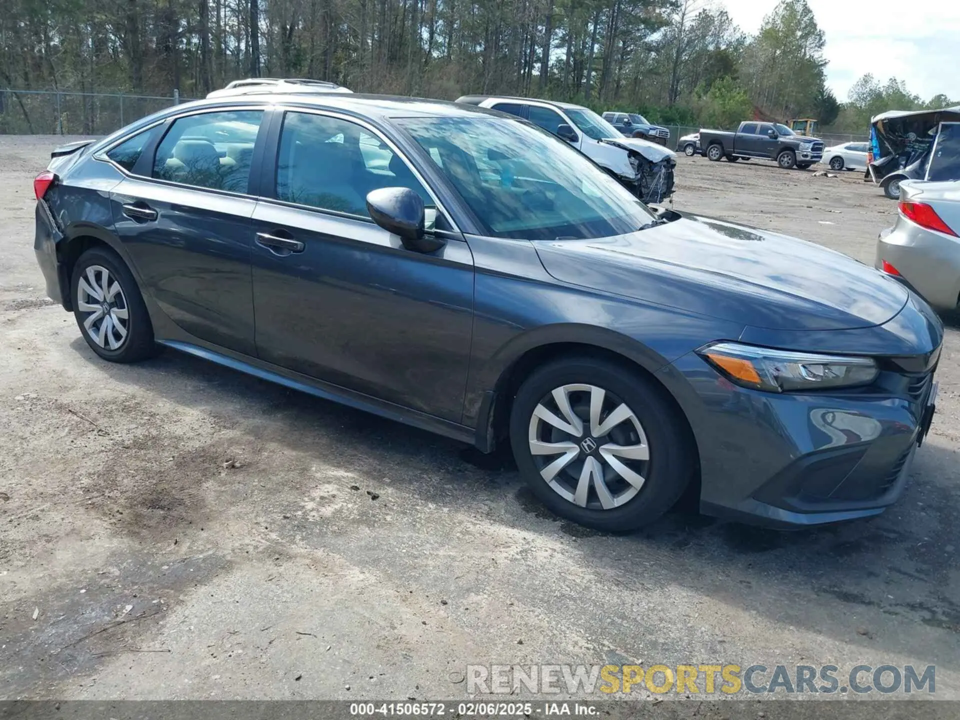 1 Photograph of a damaged car 2HGFE2F29PH559554 HONDA CIVIC 2023