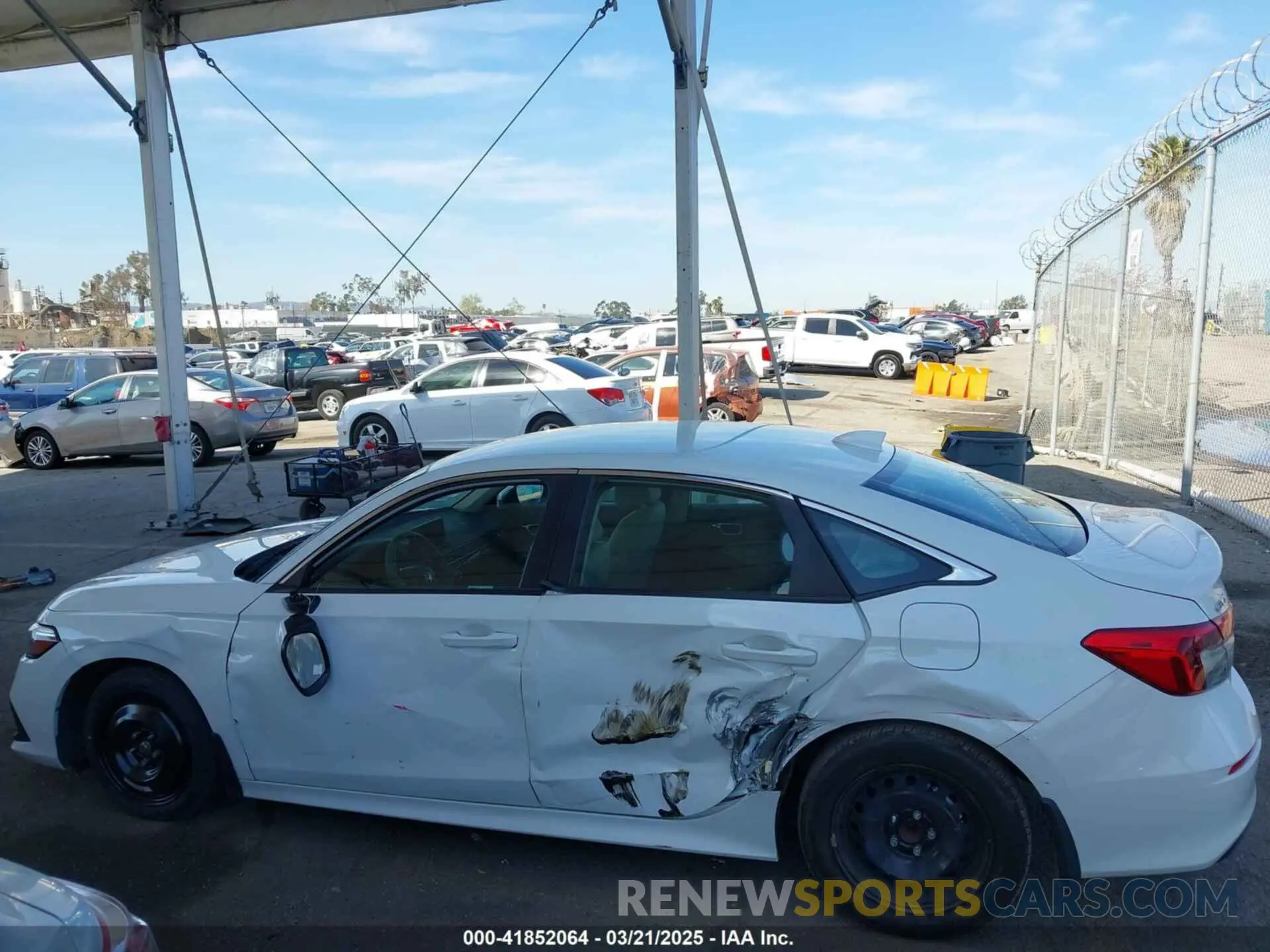 15 Photograph of a damaged car 2HGFE2F2XPH531634 HONDA CIVIC 2023