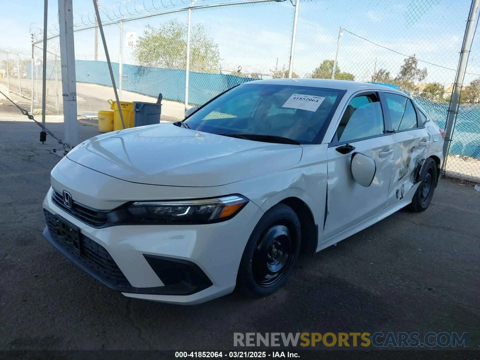 2 Photograph of a damaged car 2HGFE2F2XPH531634 HONDA CIVIC 2023