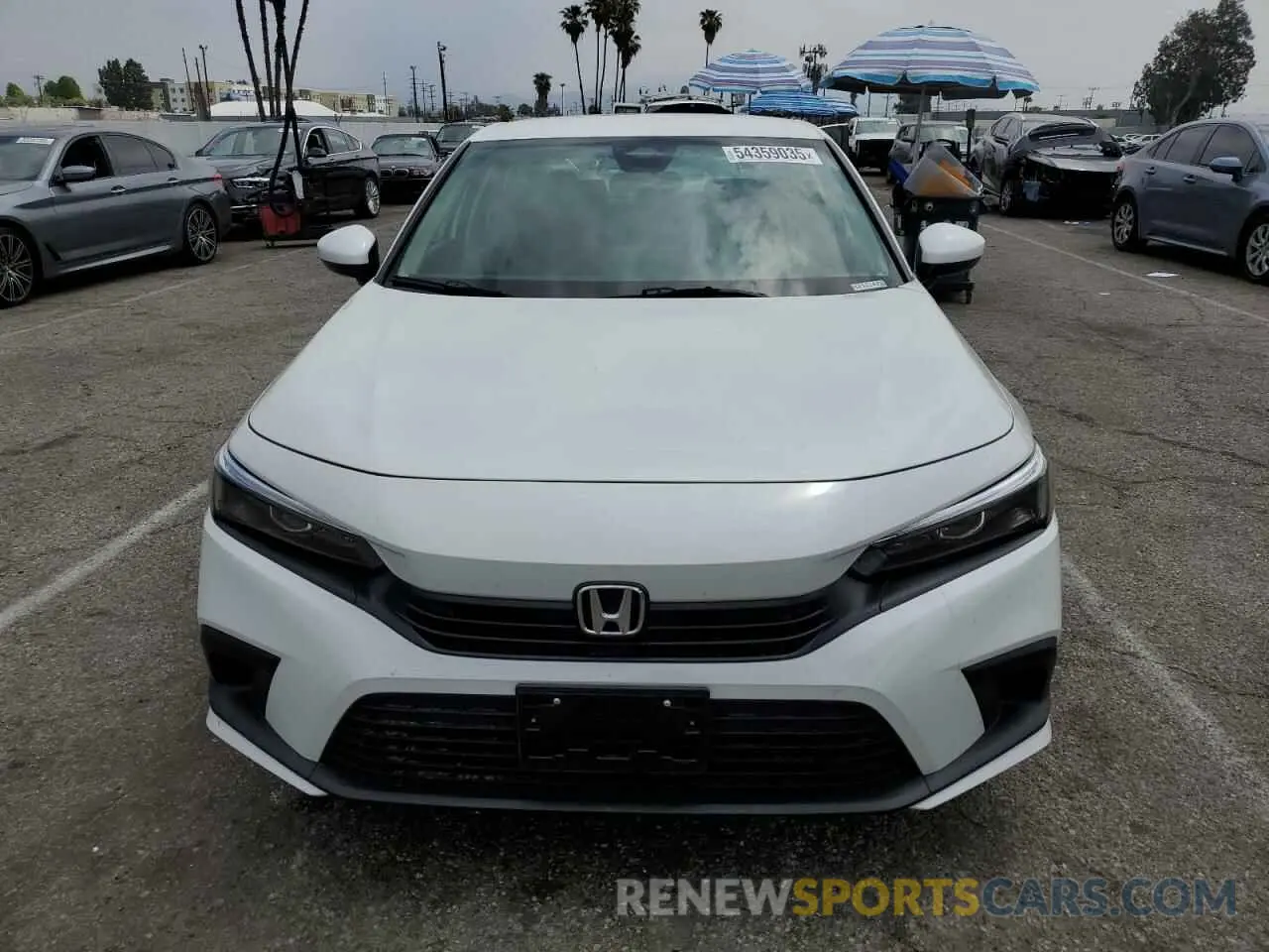5 Photograph of a damaged car 2HGFE2F2XPH545839 HONDA CIVIC 2023