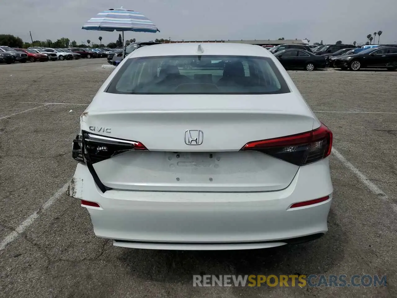 6 Photograph of a damaged car 2HGFE2F2XPH545839 HONDA CIVIC 2023