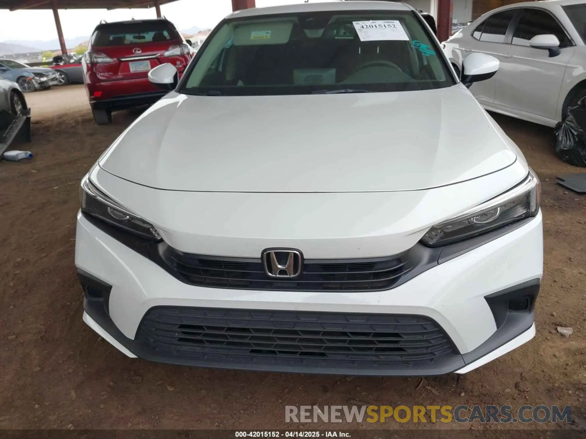 12 Photograph of a damaged car 2HGFE2F2XPH568716 HONDA CIVIC 2023