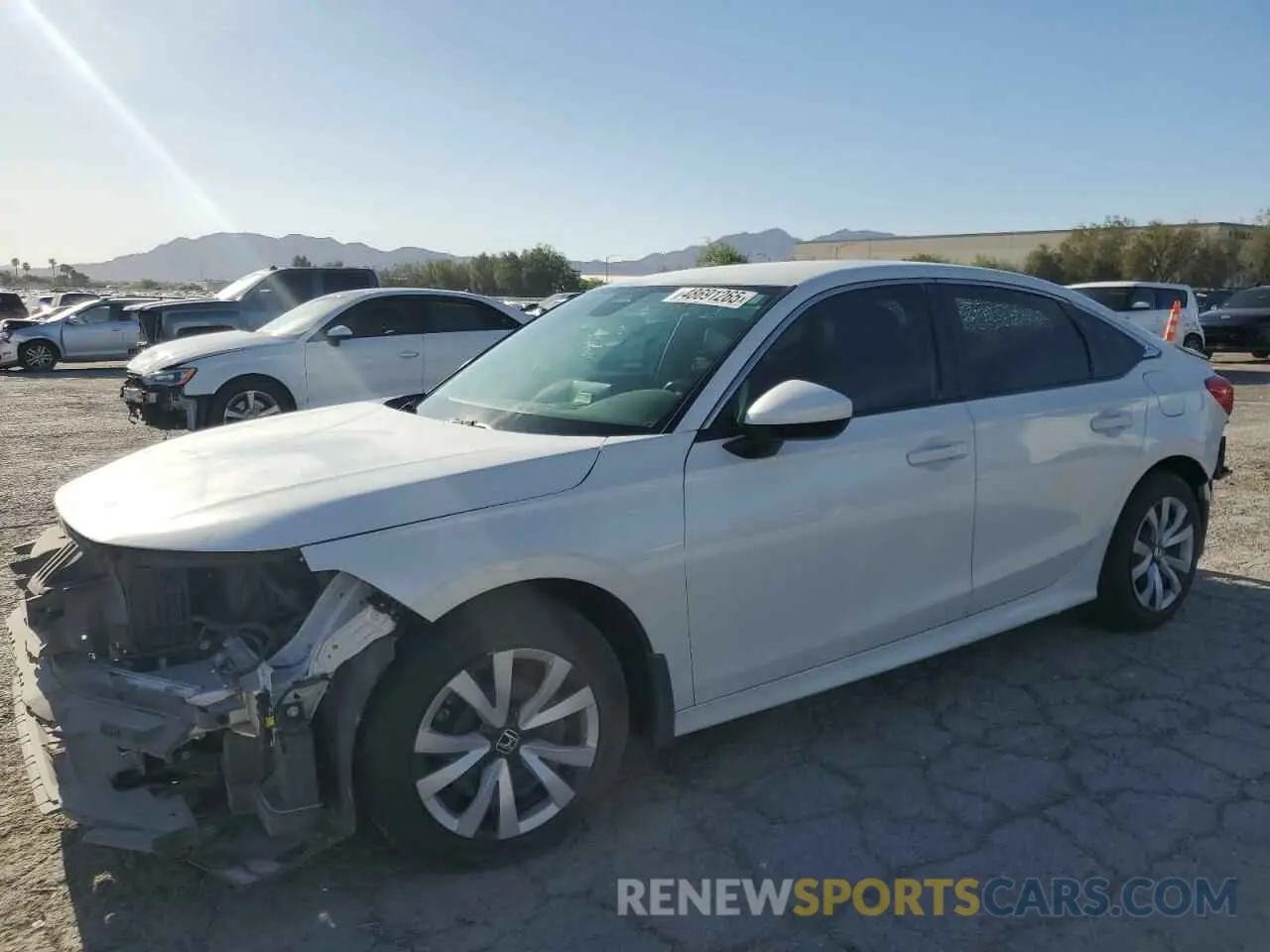 1 Photograph of a damaged car 2HGFE2F2XPH571325 HONDA CIVIC 2023