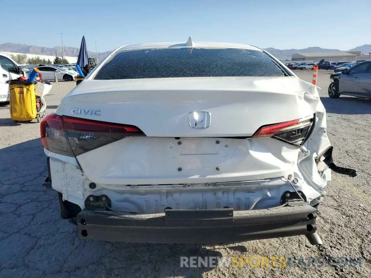 6 Photograph of a damaged car 2HGFE2F2XPH571325 HONDA CIVIC 2023