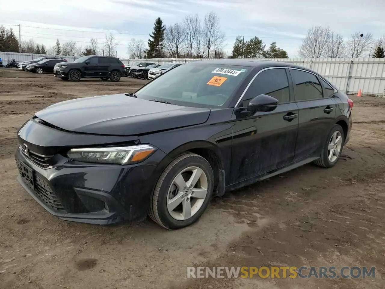 1 Photograph of a damaged car 2HGFE2F35PH102961 HONDA CIVIC 2023
