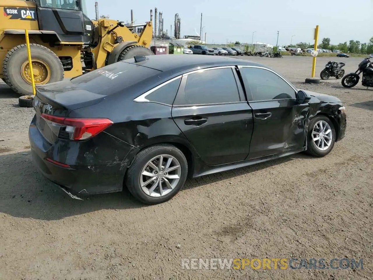 3 Photograph of a damaged car 2HGFE2F36PH110129 HONDA CIVIC 2023