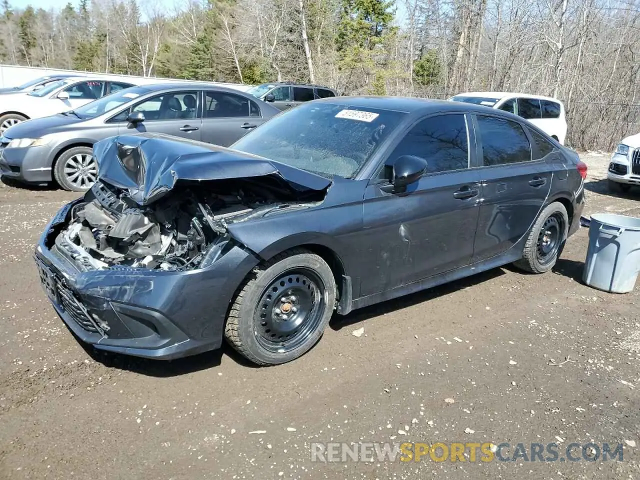 1 Photograph of a damaged car 2HGFE2F50PH101296 HONDA CIVIC 2023
