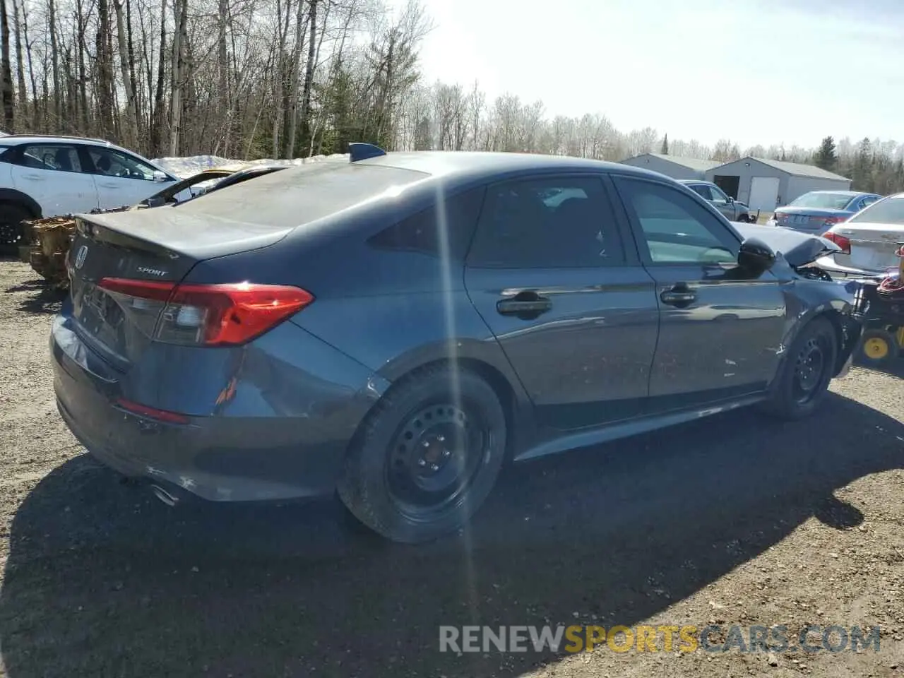 3 Photograph of a damaged car 2HGFE2F50PH101296 HONDA CIVIC 2023