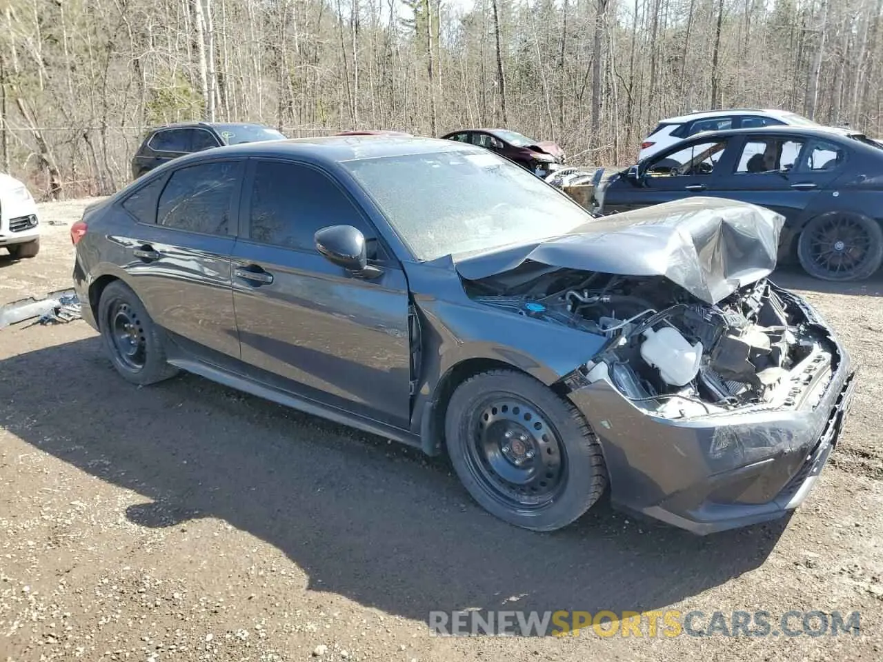 4 Photograph of a damaged car 2HGFE2F50PH101296 HONDA CIVIC 2023
