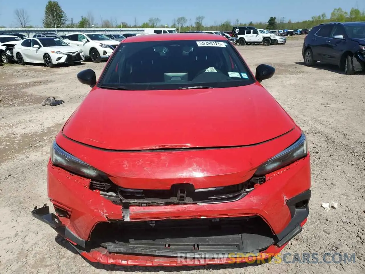 5 Photograph of a damaged car 2HGFE2F50PH502895 HONDA CIVIC 2023