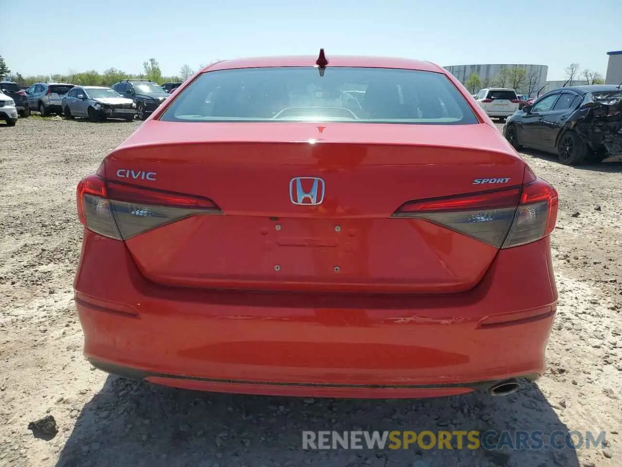 6 Photograph of a damaged car 2HGFE2F50PH502895 HONDA CIVIC 2023