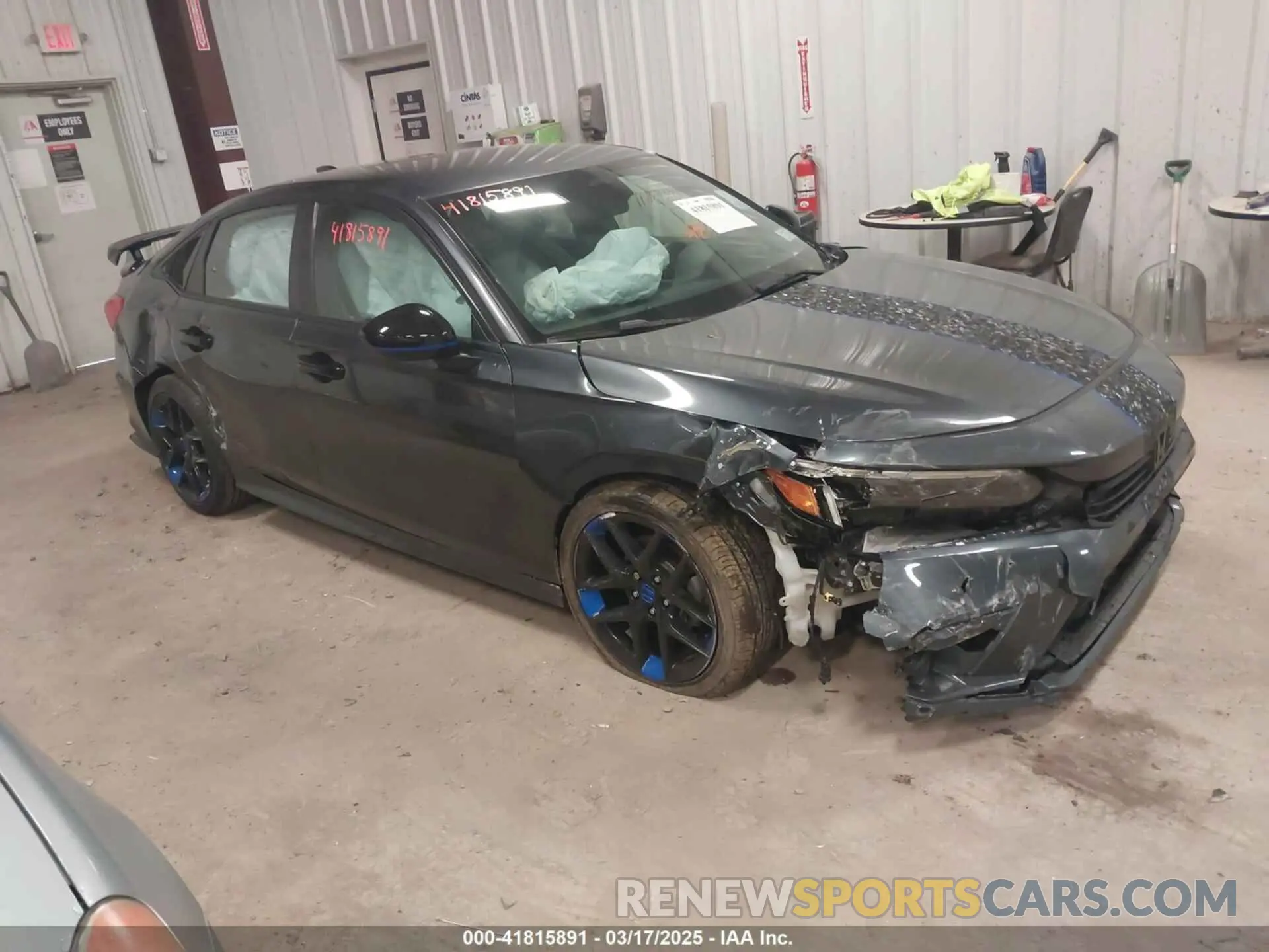 1 Photograph of a damaged car 2HGFE2F50PH503819 HONDA CIVIC 2023