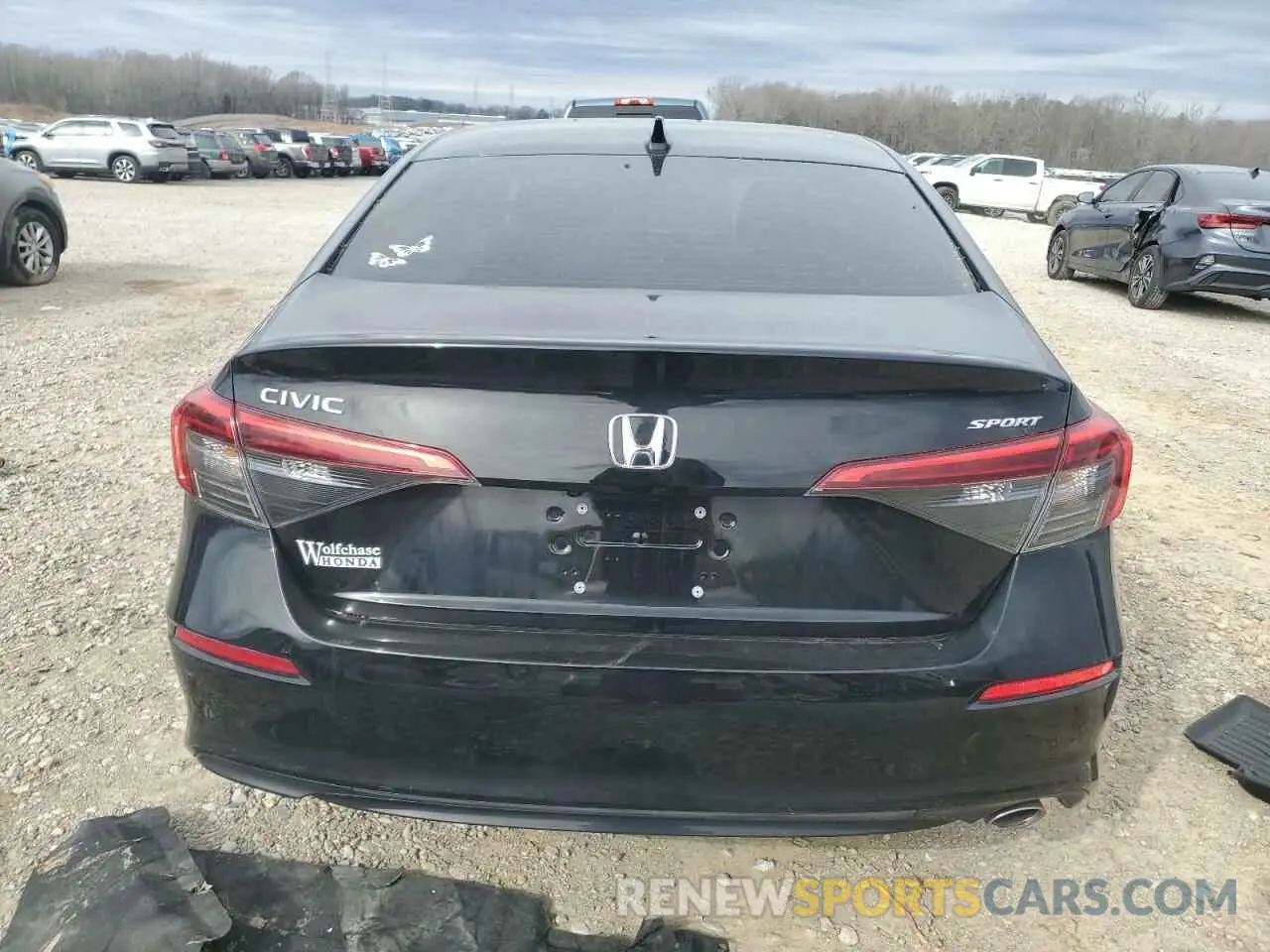 6 Photograph of a damaged car 2HGFE2F50PH507756 HONDA CIVIC 2023
