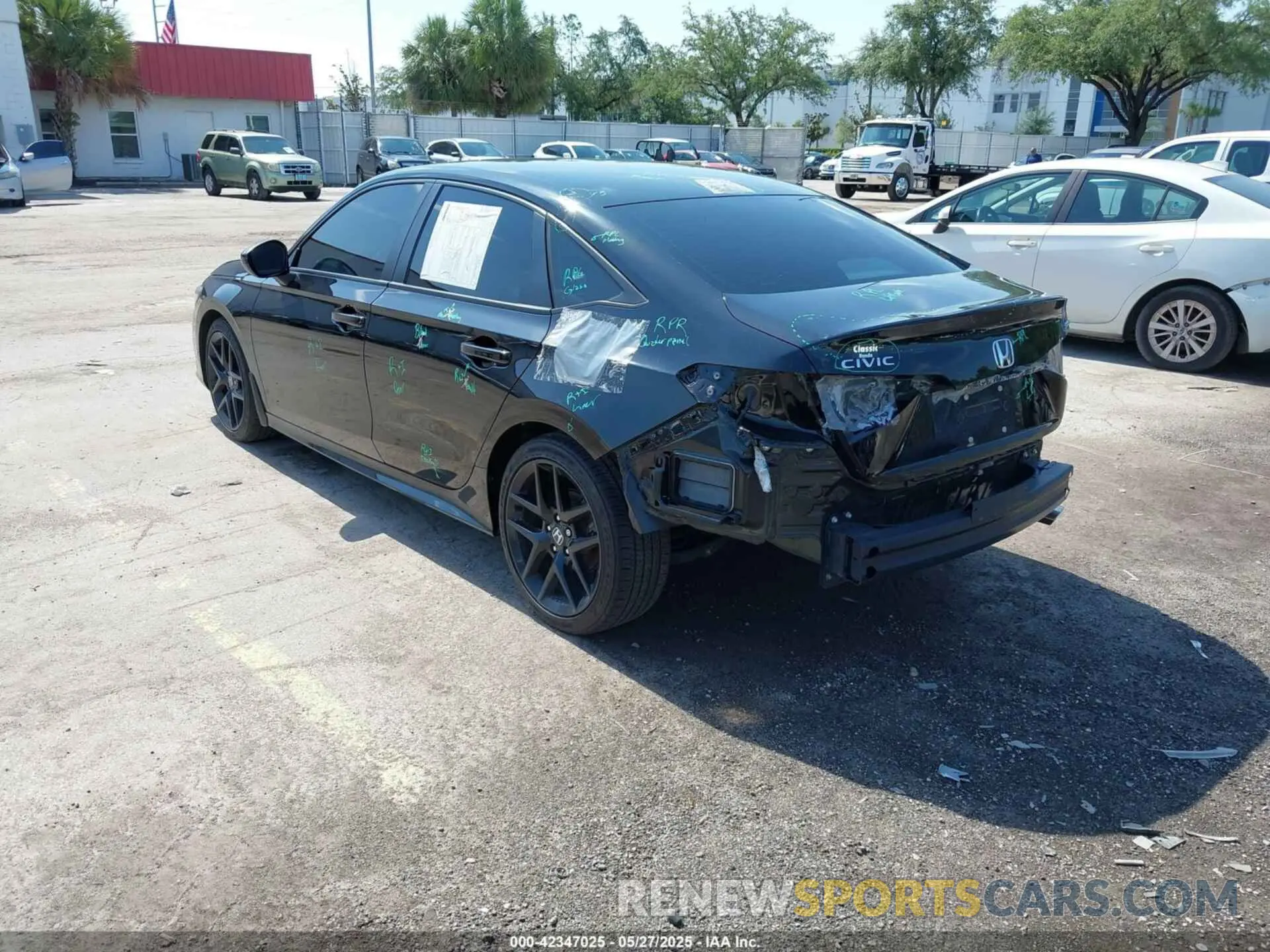3 Photograph of a damaged car 2HGFE2F50PH509782 HONDA CIVIC 2023