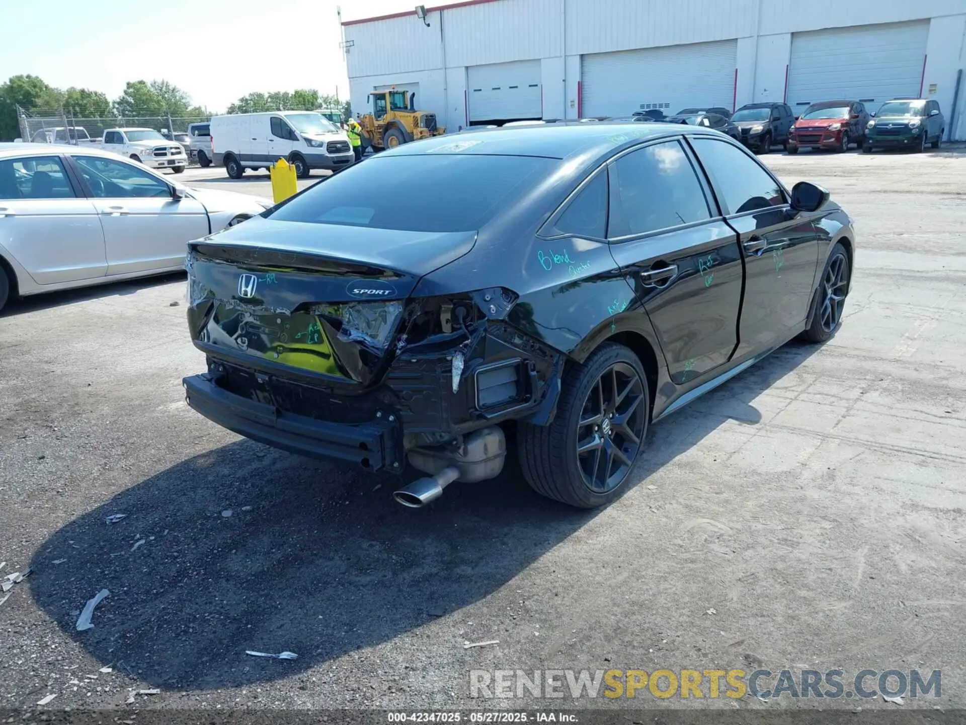 4 Photograph of a damaged car 2HGFE2F50PH509782 HONDA CIVIC 2023