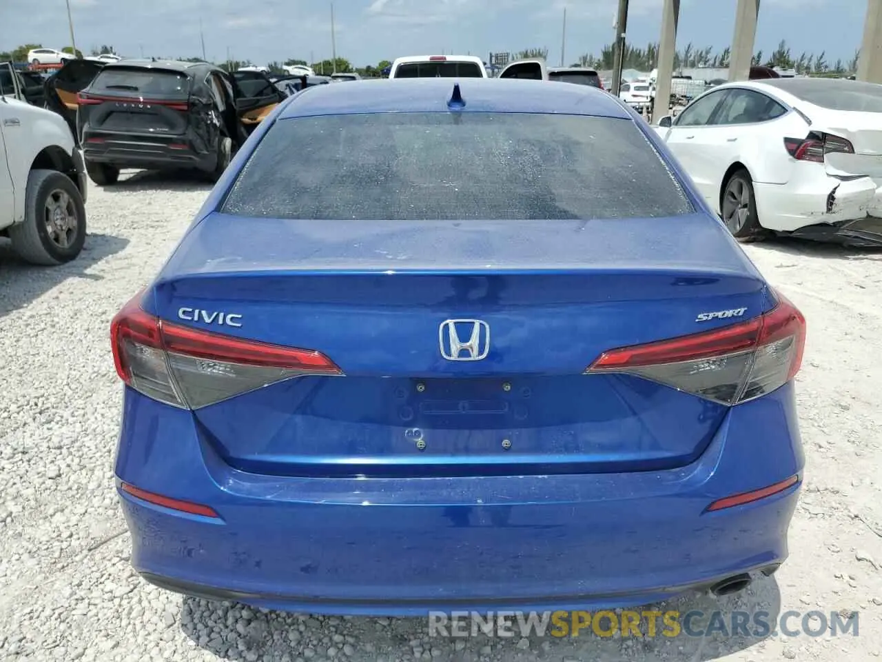 6 Photograph of a damaged car 2HGFE2F50PH513363 HONDA CIVIC 2023