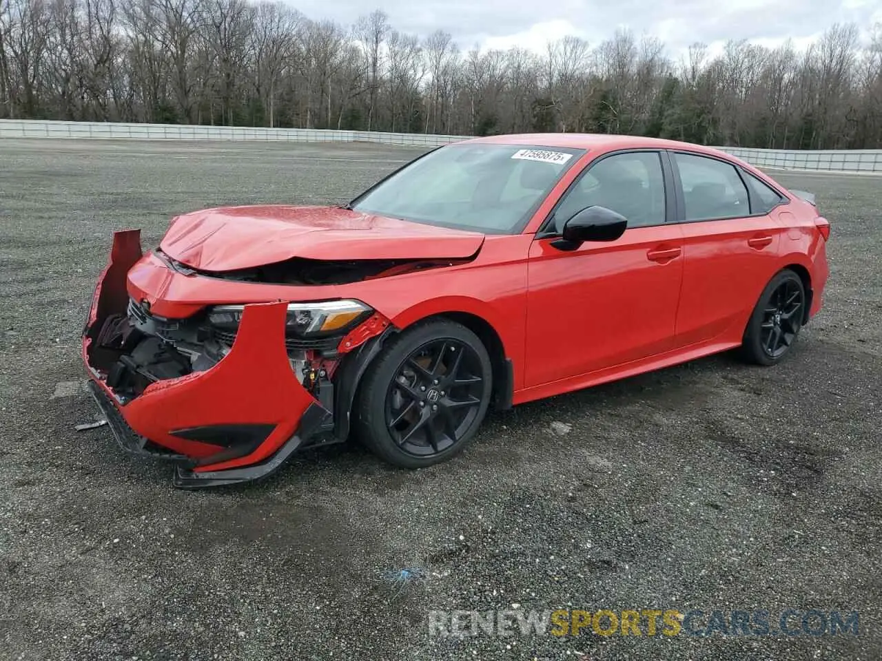 1 Photograph of a damaged car 2HGFE2F50PH514044 HONDA CIVIC 2023